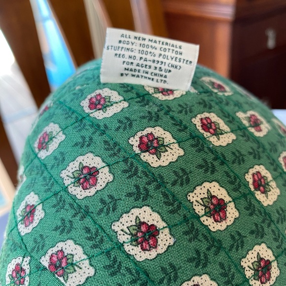 Vintage Vera Bradley retired print Kelly Greenfield teddy bear. - Picture 7 of 8